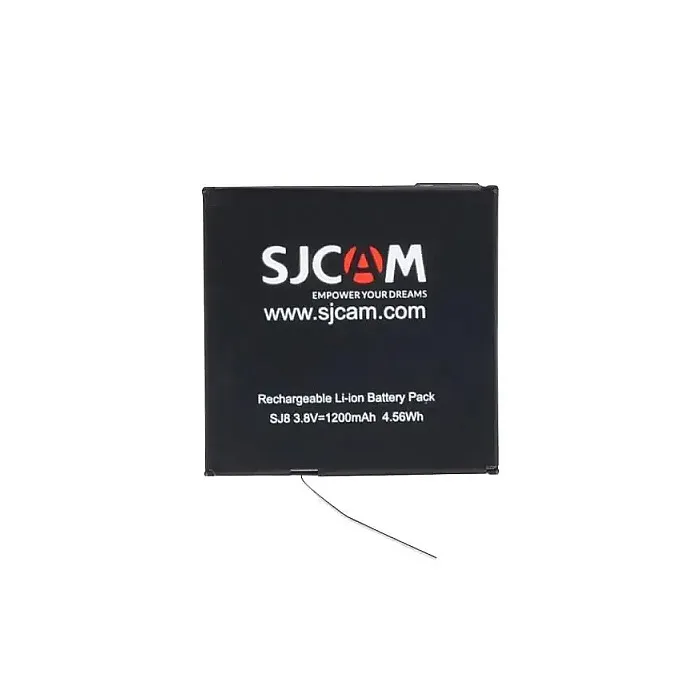 SJCAM SJ8 Replacement Li-ion Battery 3.8V 1200mAh